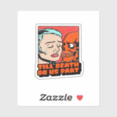 Until Death Do Us Part Classic Design シール (シート)