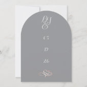 Until Forever-Brittney Wedding Invitation 招待状 (裏面)