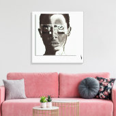 Untitled キャンバスプリント (インサイチュ (リビング))