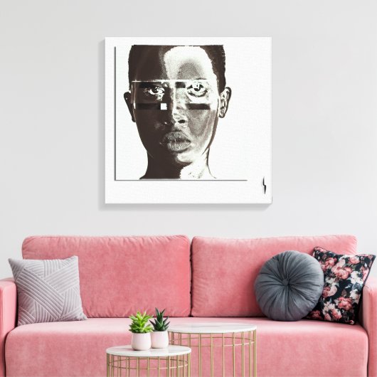 Untitled キャンバスプリント (インサイチュ (リビング))