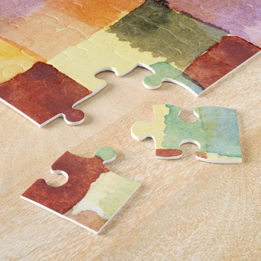 Untitled (1914) by Paul Klee ジグソーパズル (側面)