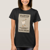 Untitled Goose Game  Wanted Tシャツ (正面)