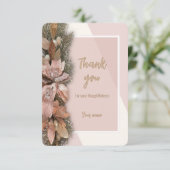 Unto Usのクリスマスサンキューカード サンキューカード (スタンド正面)