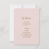 Unto Usのクリスマスサンキューカード サンキューカード (裏面)