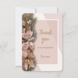 Unto Usのクリスマスサンキューカード サンキューカード