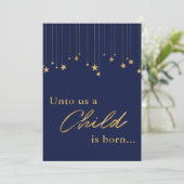 Unto Us A Child is 生まれ Photo 聖なる書物、 経典Blue シーズンカード (スタンド正面)