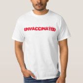 Unvaccinated Tシャツ (正面)
