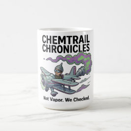 Unveil the Conspiracy: Chemtrail Chronicles コーヒーマグカップ