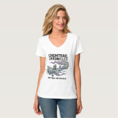 Unveil the Conspiracy: Chemtrail Chronicles Tシャツ (正面フル)