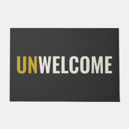 UNWELCOME - 不親切 ドアマット