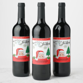 Unwrap Joy: Best Holiday Gift! ワインラベル