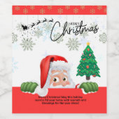 Unwrap Joy: Best Holiday Gift! ワインラベル (シングルラベル)