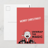 Unwrap the Magic Christmas ポストカード (正面/裏面)