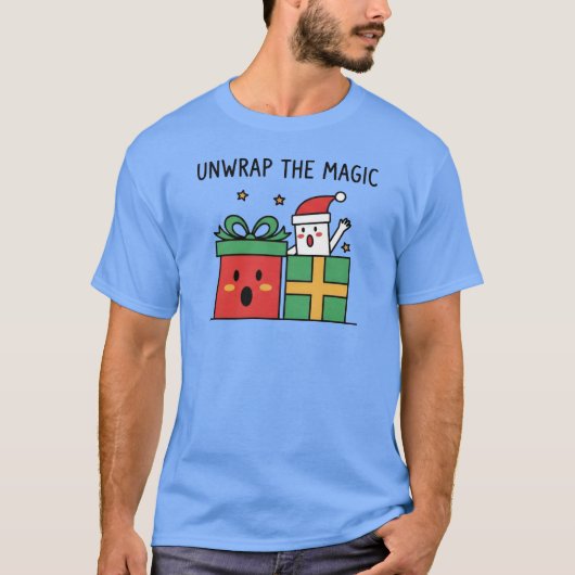Unwrap the Magic Christmas Tシャツ (正面)