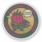 Unyielding Sweetness Warrior Raspberry シール (正面)