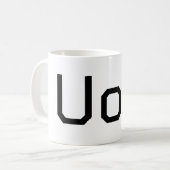 UoC コーヒーマグカップ (正面左)