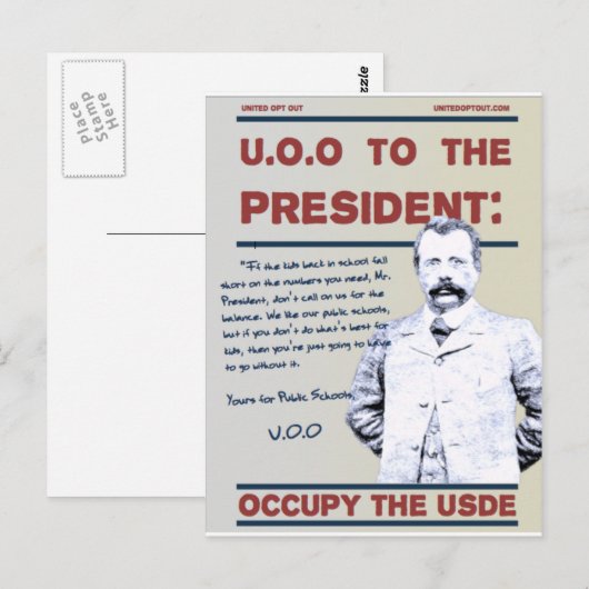 UOO公式はがき1 ポストカード (正面/裏面)