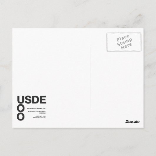 UOO公式はがき1 ポストカード (裏面)