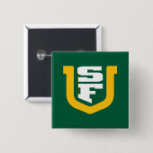 UOSFロゴ 缶バッジ (正面&裏面)