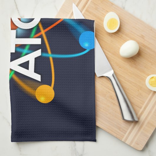 UPとATOMの科学 キッチンタオル (四つ折り)