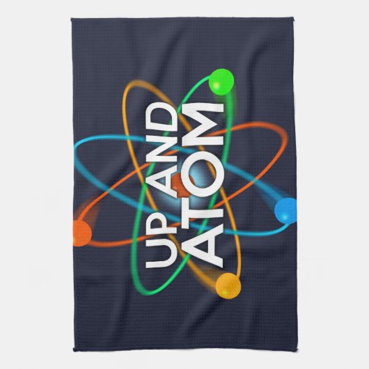 UPとATOMの科学 キッチンタオル (縦)