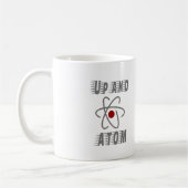 UpとATOM、科学ユーモアおもしろいPun コーヒーマグカップ (左)