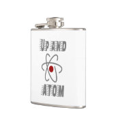 UpとATOM、科学ユーモアおもしろいPun フラスク (左)