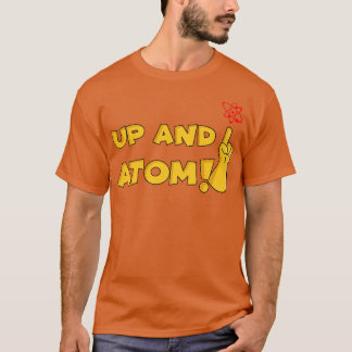 UpとATOM Tシャツ