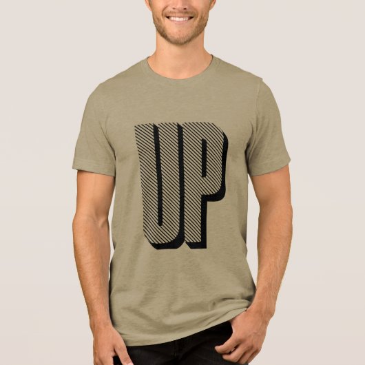 UPにJもXもナシ。問題ナシTシャツ トライブレンドＴシャツ (正面)