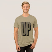 UPにJもXもナシ。問題ナシTシャツ トライブレンドＴシャツ (正面全面)