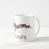 UPの北ミシガン州のユーモア、あなたの コーヒーマグカップ (正面右)