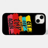 UPを取得して再試行すやる気を起こさせるる Case-Mate iPhoneケース (裏面 (横))