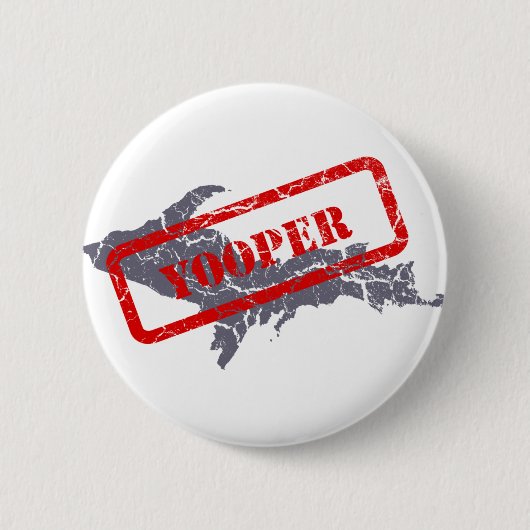 UPミシガン州のYooperボタン 缶バッジ (正面)