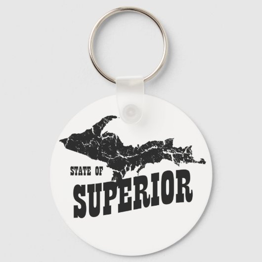 UPミシガン州・オブ・スーペリアヨオペーキーチェーン キーホルダー (正面)