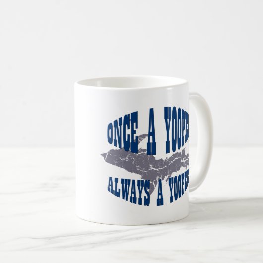 UPミシガン常時ヨーパーマグ コーヒーマグカップ (正面右)