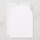 Up & 遠くに1th Birthday Boy Airplane 招待状 (裏面)