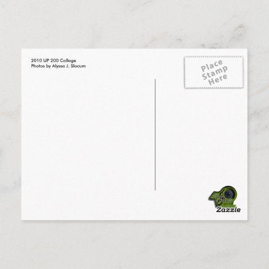 UP 200丁合いはがき ポストカード (裏面)