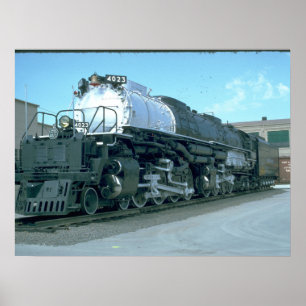 UP 4-8-8-4「ビッグボーイ」#4023_Trains ポスター