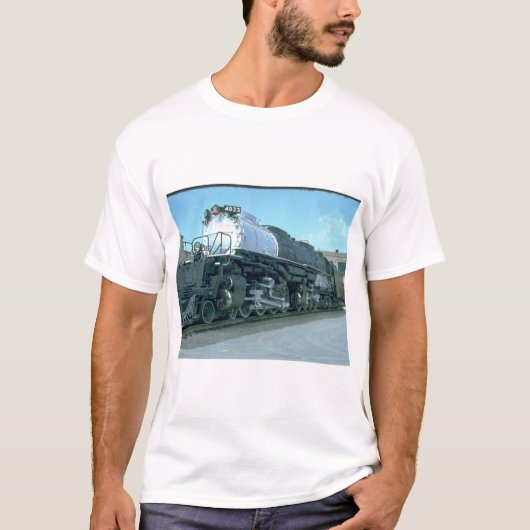 UP 4-8-8-4「ビッグボーイ」#4023_Trains Tシャツ (正面)