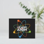 UP AND ATOM 科学ジョーク ポストカード (スタンド正面)