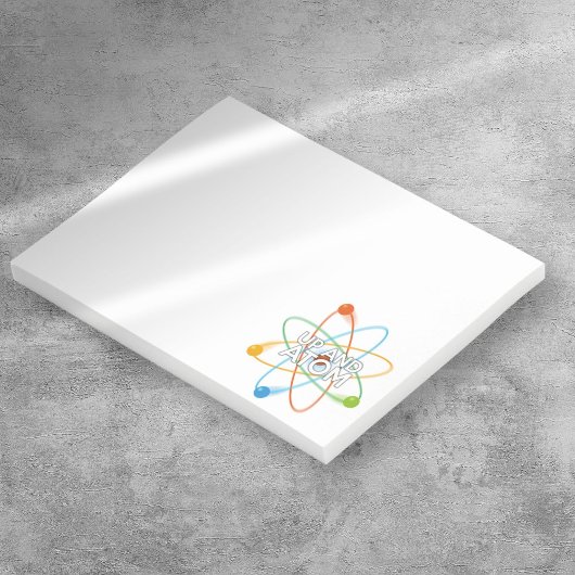 UP AND ATOM 面白い科学の名言 ポストイット