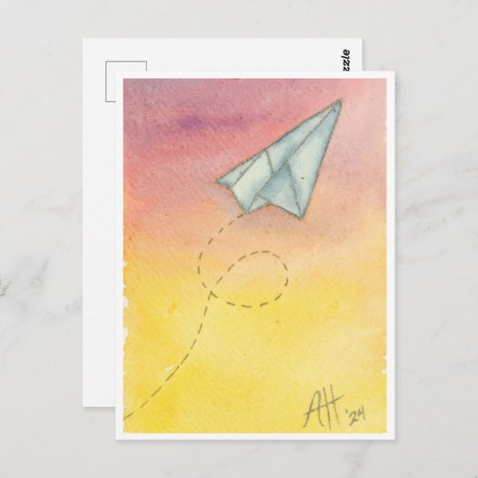 Up and Away ポストカード (正面/裏面)