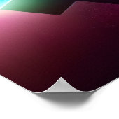 Up and Cross遠くに in宇宙ポスター ポスター (角)