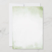 Up & Away, Hot Air Balloon Airplane Baby Shower 招待状 (裏面)