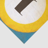 Up Close絵画 of Number Oneプールボール 薄葉紙 (詳細)