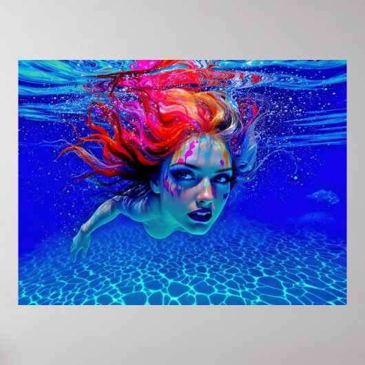 “Up Close and Personal” - A Chromatic Portrait ポスター (正面)