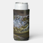 Up-close crocodile スリム缶クーラー (Seltzer裏面)