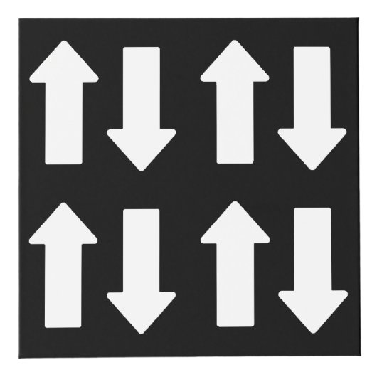 Up Down Wood Cube Decor フォトキューブ (正面)