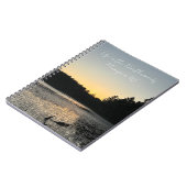 Up in the Northwoods Lake Photo Notebook ノートブック (左側)