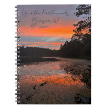 Up in the Northwoods Lake Photo Notebook